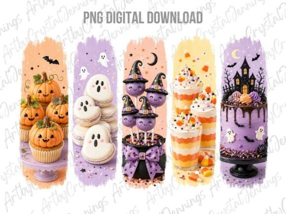 Download Halloween Sweet Treats Brushstroke PNG - Sweet treats Collection