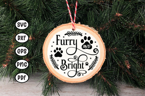 Download Furry and Bright, Pet Ornament SVG - Pet ornament svg Collection