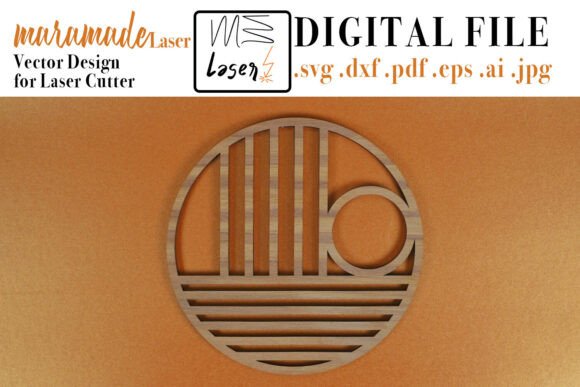 Download Trivet Bauhaus 1 File for Laser Cutter. - Laser cutter Collection