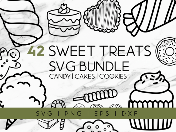 Download Sweet Treats SVG Bundle - Sweet treats Collection