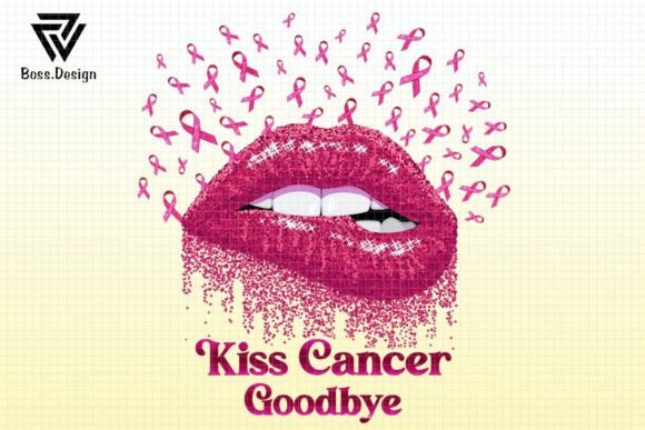 Download Kiss Cancer Goodbye Sublimation PNG - Kiss Collection