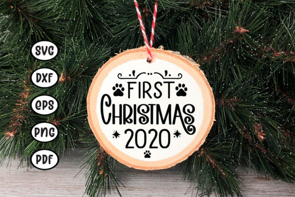 Download First Christmas 2020, Pet Ornament SVG - Pet ornament svg Collection